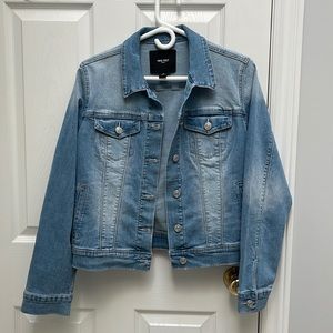 Nine West, medium blue denim jacket